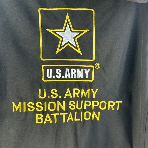 US Army Fleece Multi Pocket Coat - Picture 10 of 13